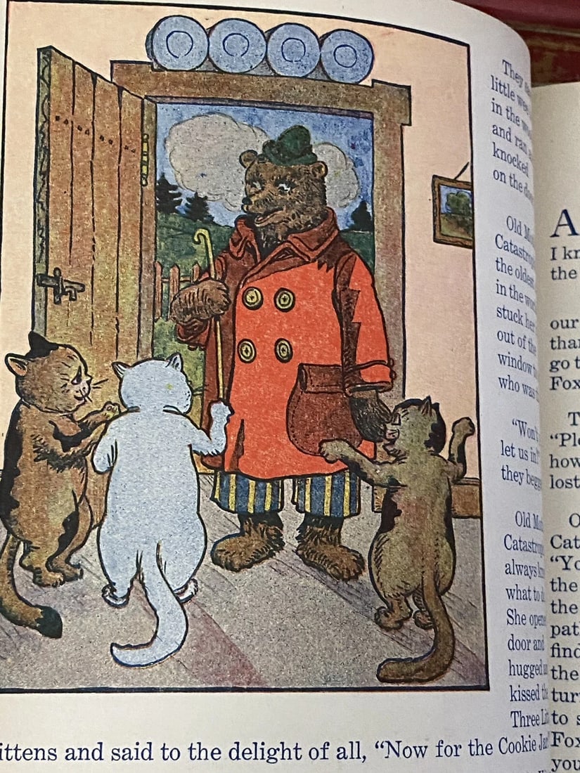 Folks From Animal Land Antique 1922 Western Publishing Co. #W263 IllustratedRARE - 8