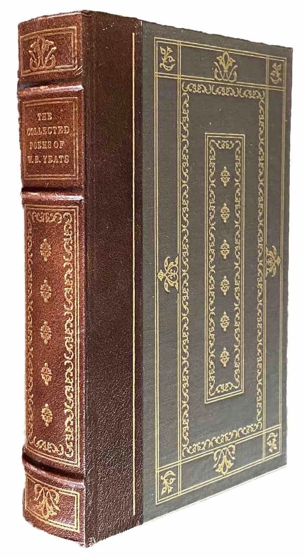 Franklin Library The Collected Poems of W. B. Yeats Leatherbound Illustrated: This leatherbound book is a collector's dream, featuring a limited edition first printing of The Collected Poems of W. B. Yeats, Definitive Edition. The book is beautifully illustrated and in excellen