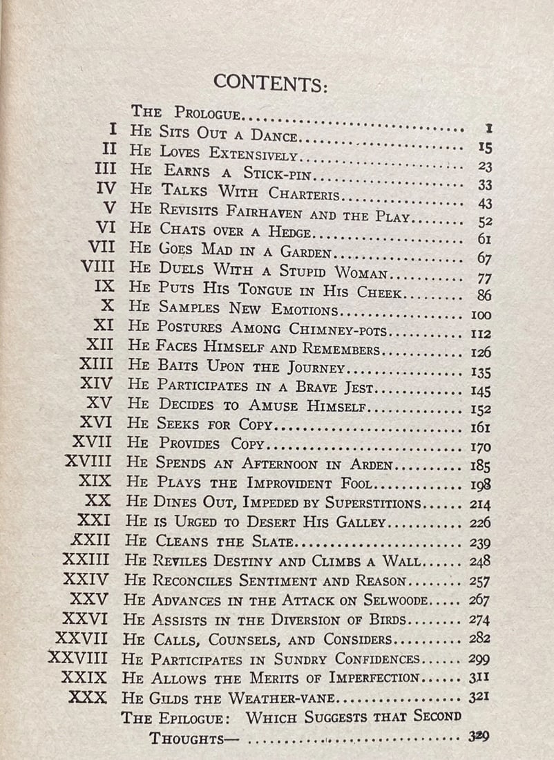 James Branch Cabell The Cords Of Vanity McBride 1st Ed./4th Printing HC 1924 VG - 8