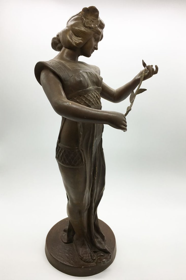 Statue of young beautiful woman - 3