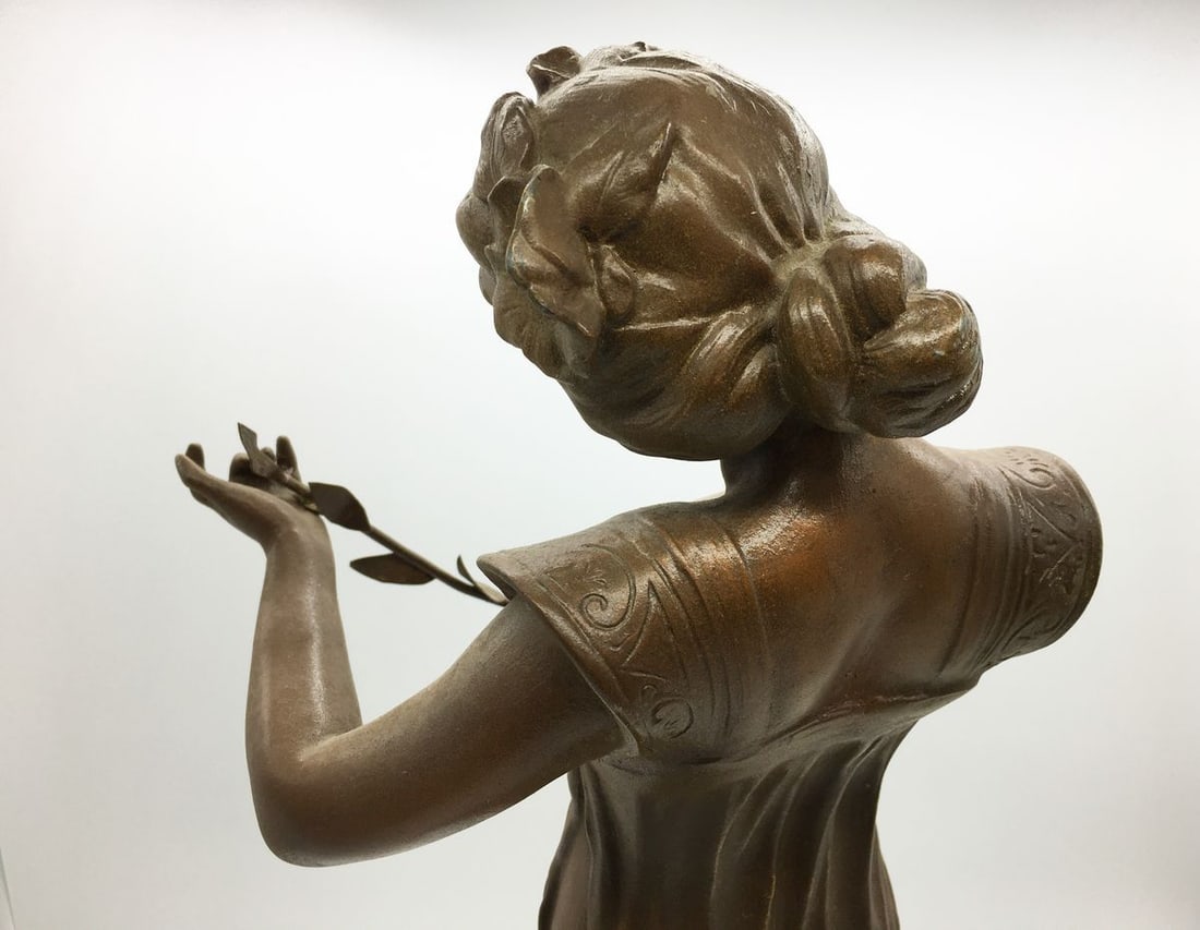 Statue of young beautiful woman - 6