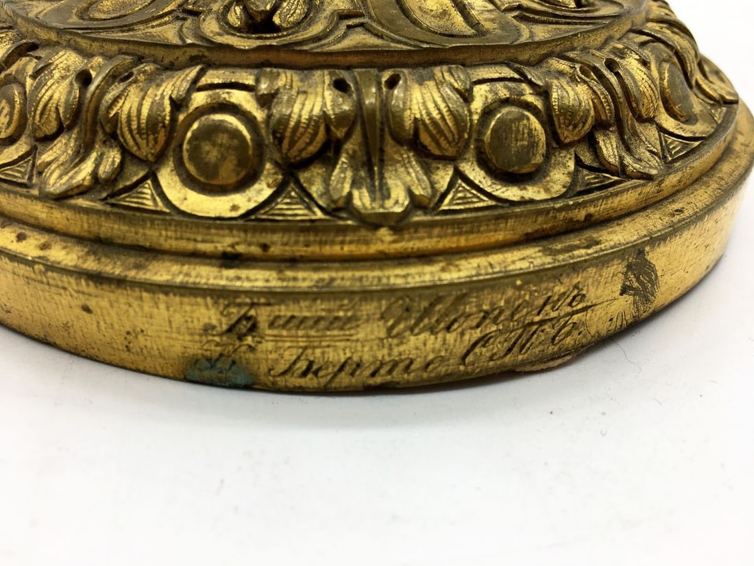 Bronze candlestick - 2