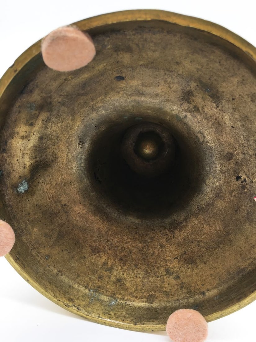 Bronze candlestick - 7