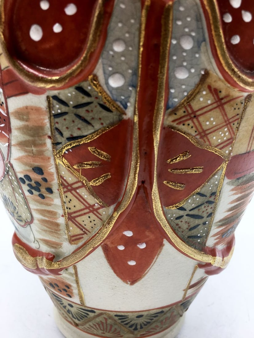 Satsuma Porcelain Vase - 5