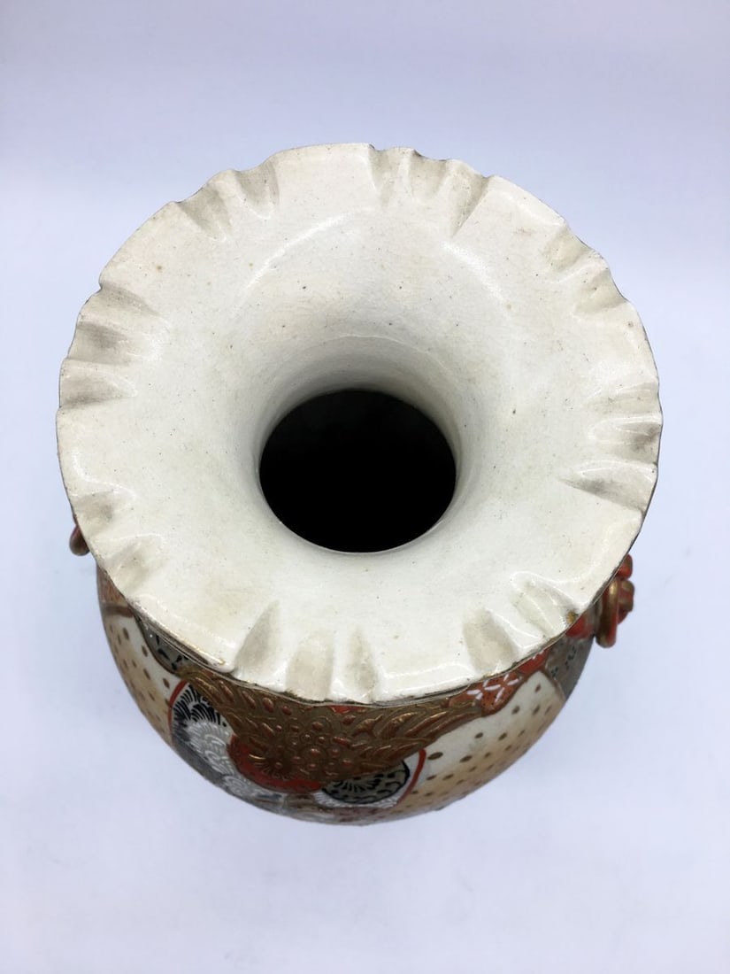 Satsuma Porcelain Vase - 7