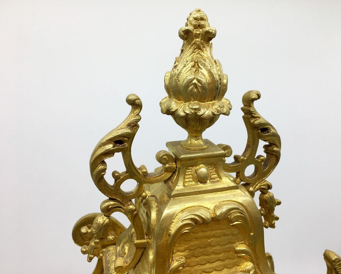 Bronze antique clock - 3