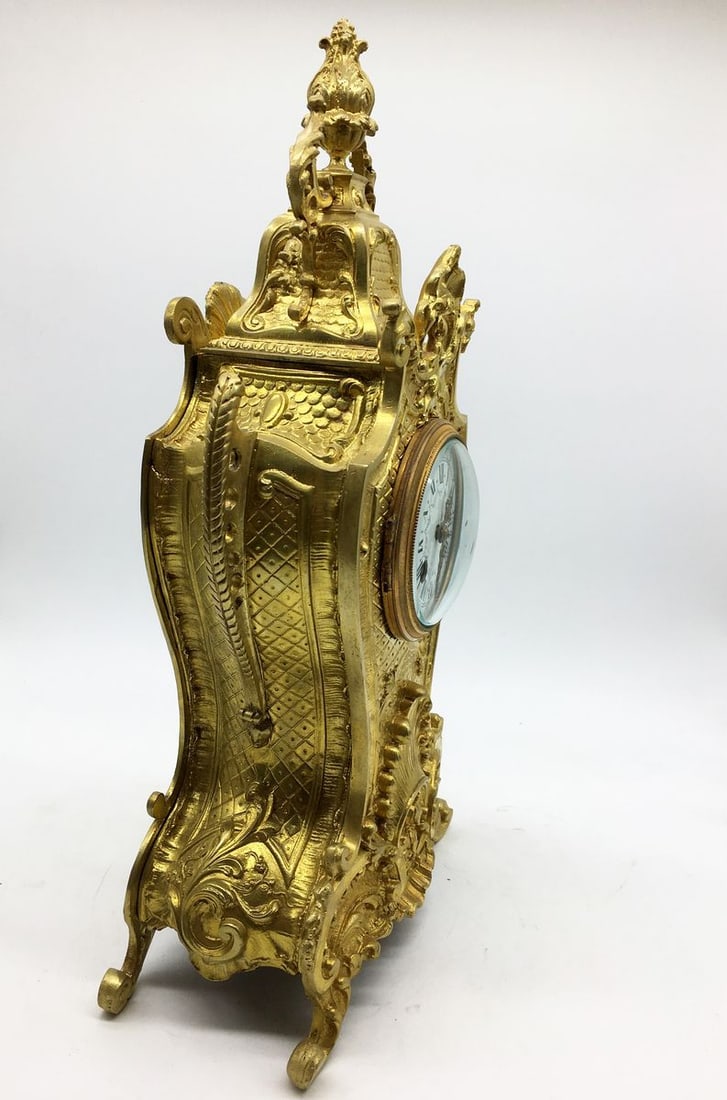 Bronze antique clock - 4