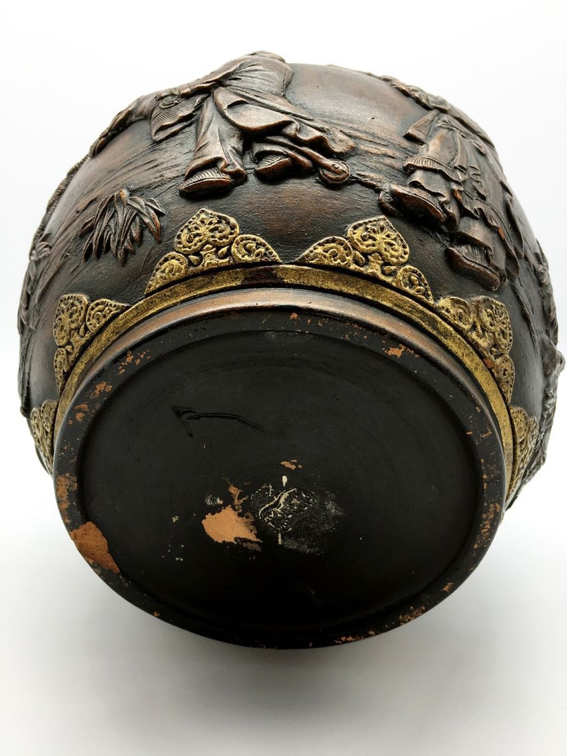 Bronze Vase Terracotta - 10