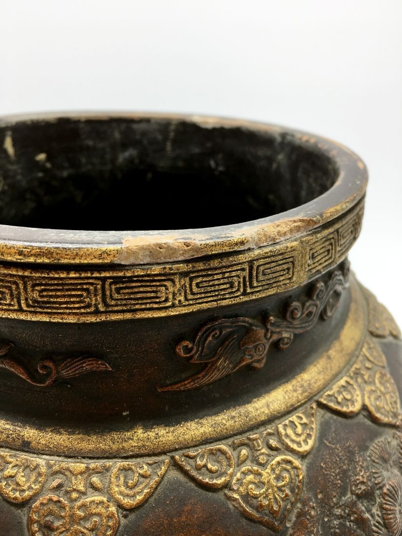 Bronze Vase Terracotta - 3