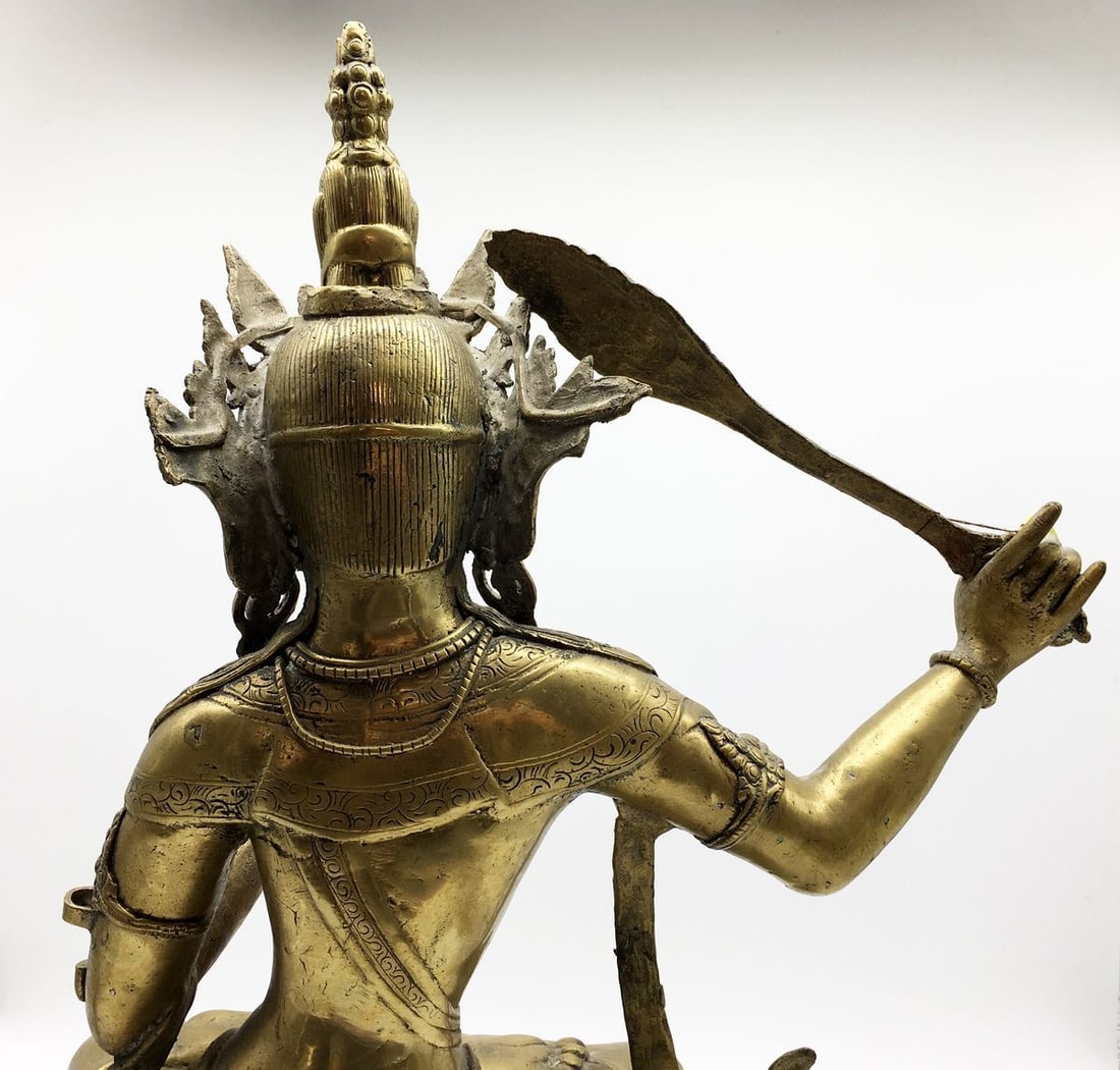 Buddha bronze figure - 10