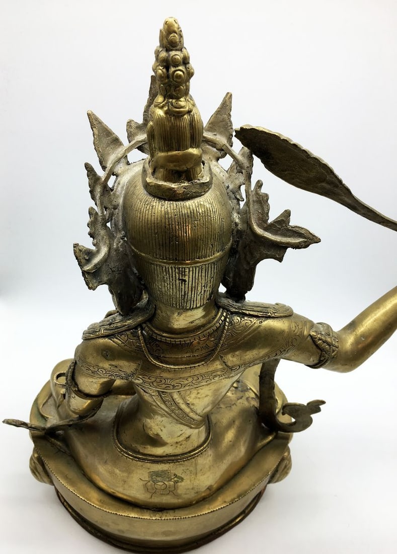 Buddha bronze figure - 11