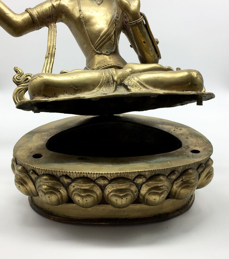 Buddha bronze figure - 13