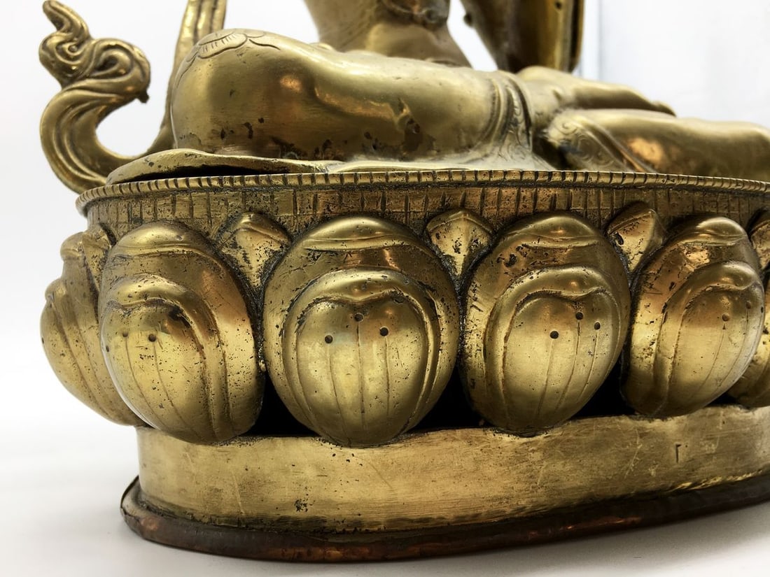 Buddha bronze figure - 5