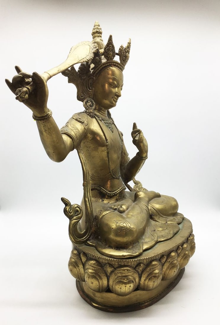 Buddha bronze figure - 6
