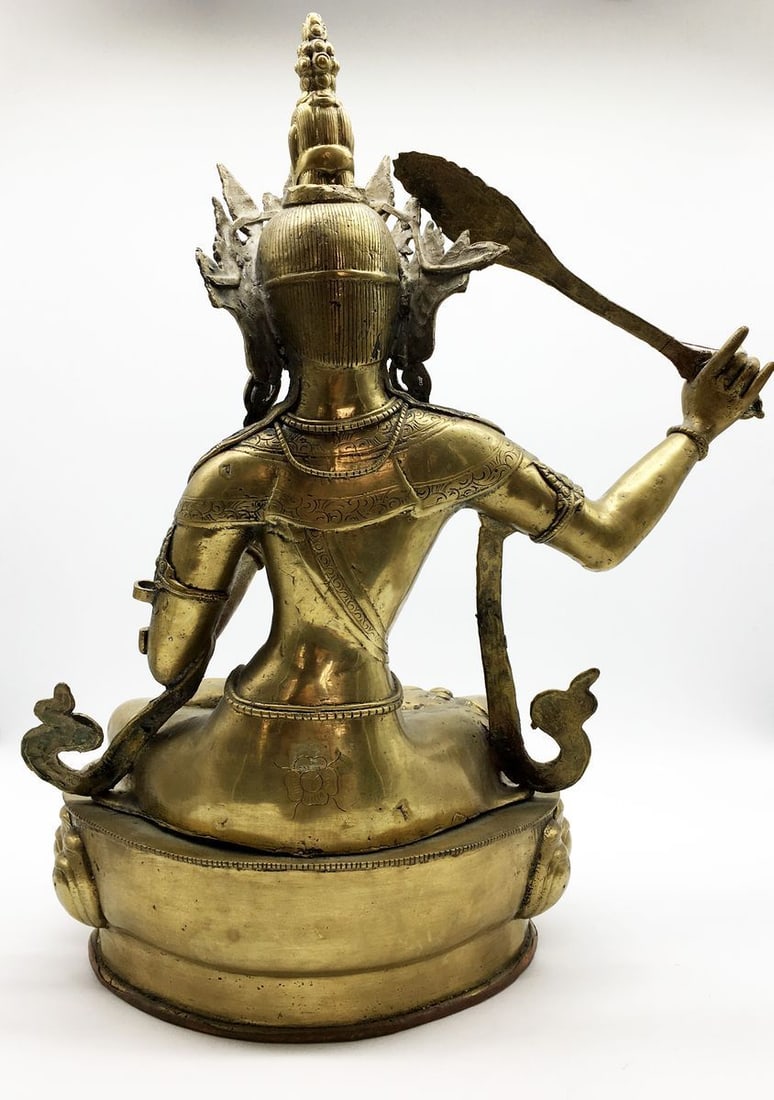 Buddha bronze figure - 8