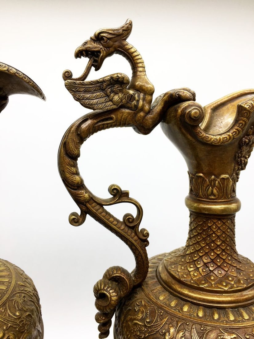 Bronze antique vases - 3