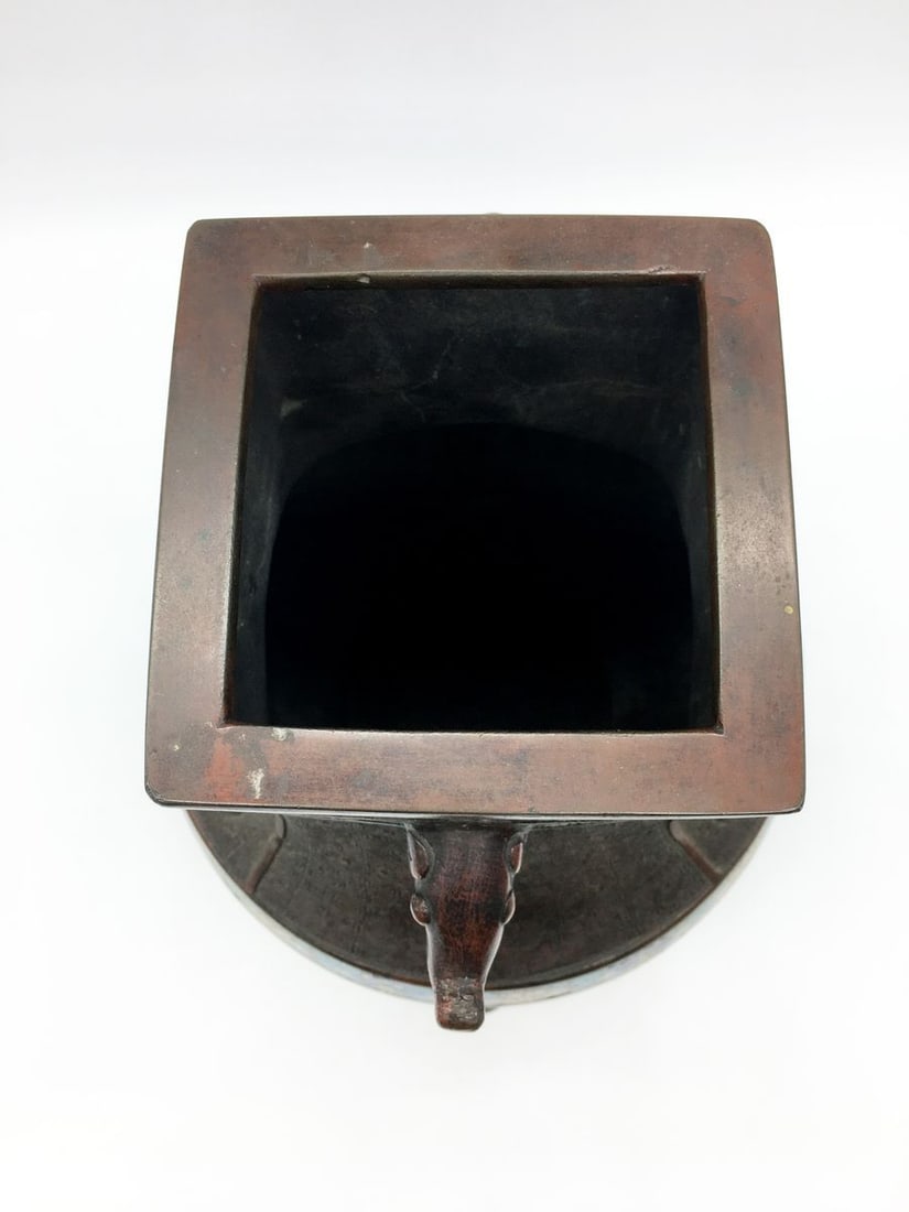 Antique Chinese Decorative vase decorated with cloisonne enamels - 6