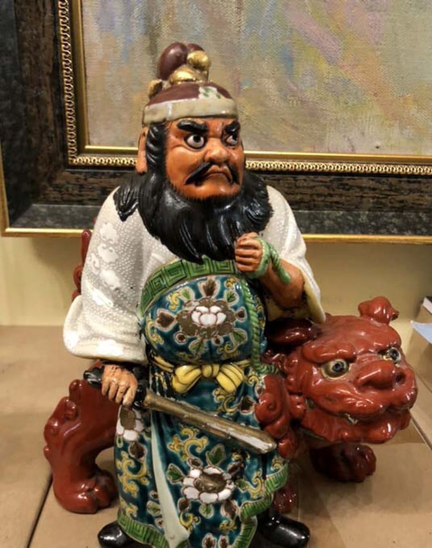 Japanese vintage figurine samurai - 2
