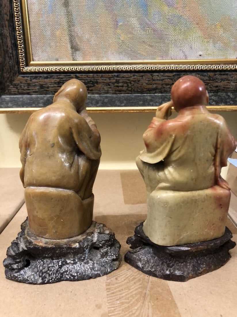 Two Buddha Figures - 2