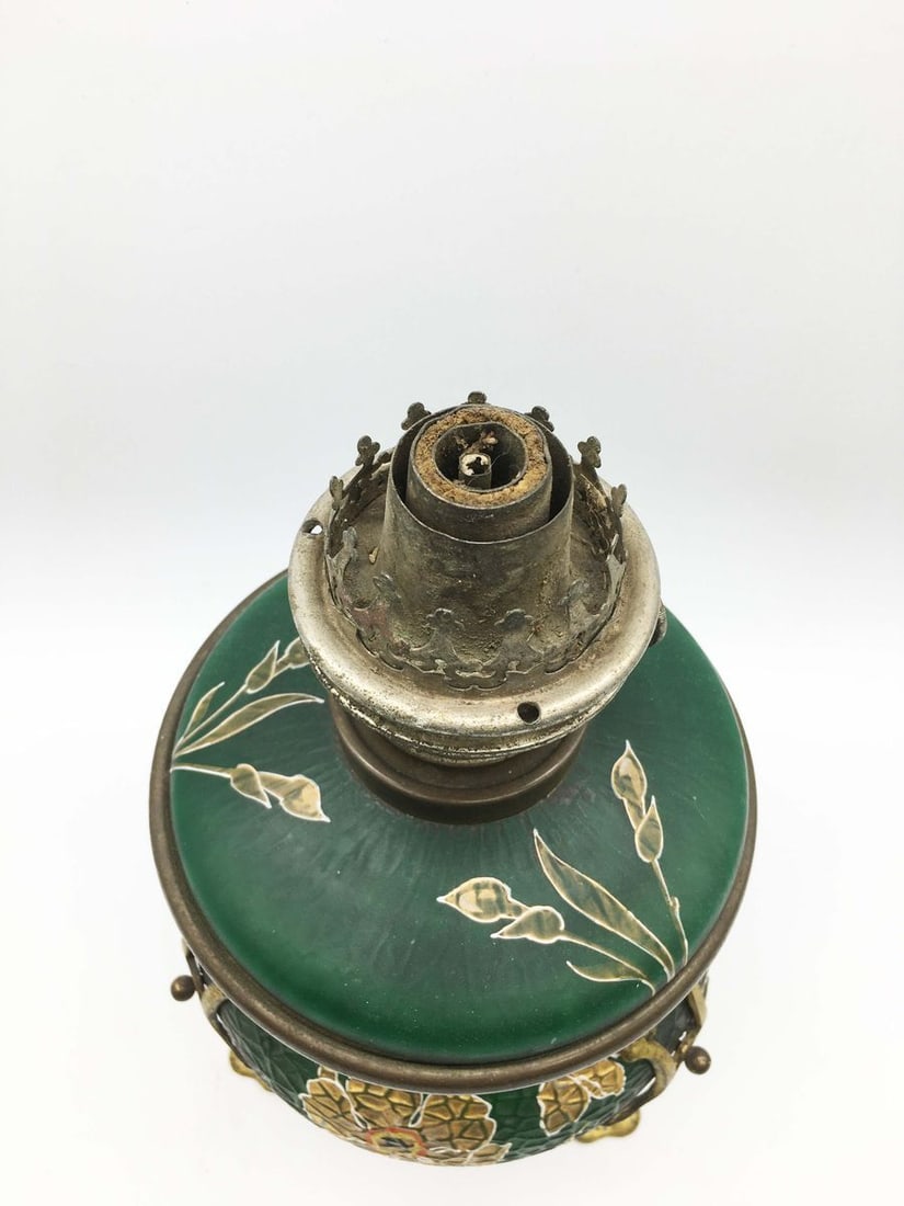 Austrian kerosene lamp in Art Nouveau style - 2
