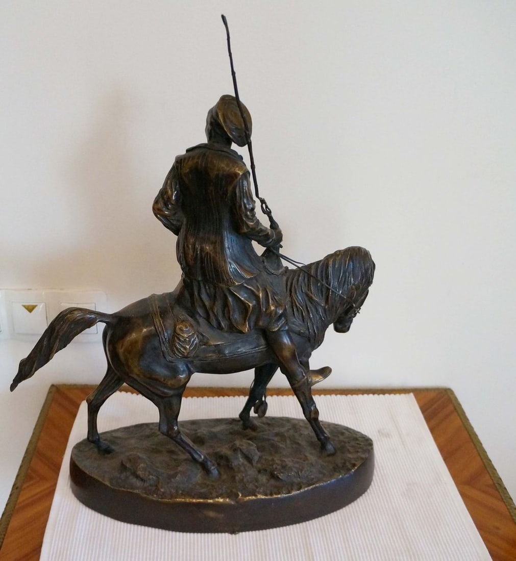 France sculpture "Arab" P.-J. MENE 19th century - 4