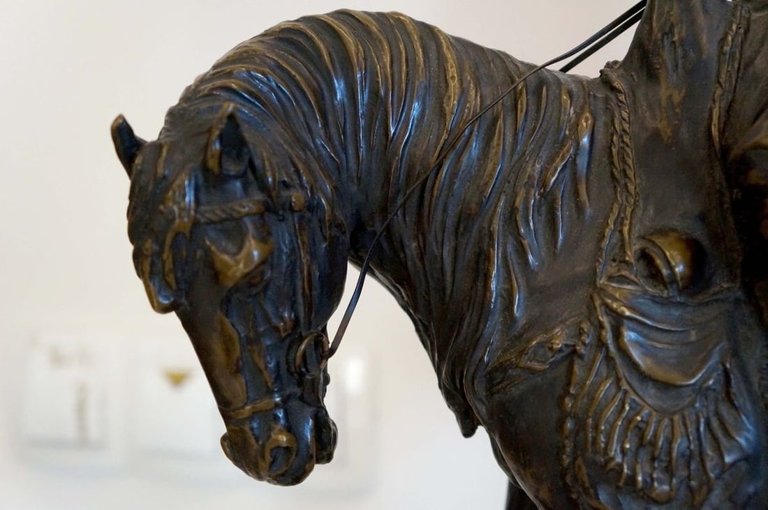 France sculpture "Arab" P.-J. MENE 19th century - 7