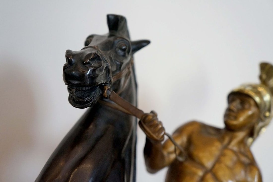 France greek horseman F. Sauinor mid 19th century - 9