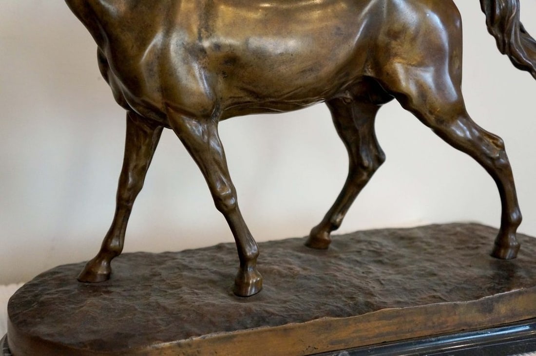 France Horse sculpture P.-J. MENE 19th century - 8