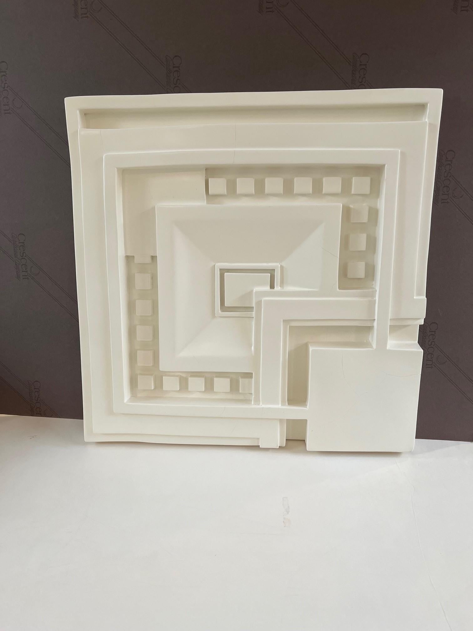 Art Deco wall Tile Cast After Frank Lloyd Wright - 11