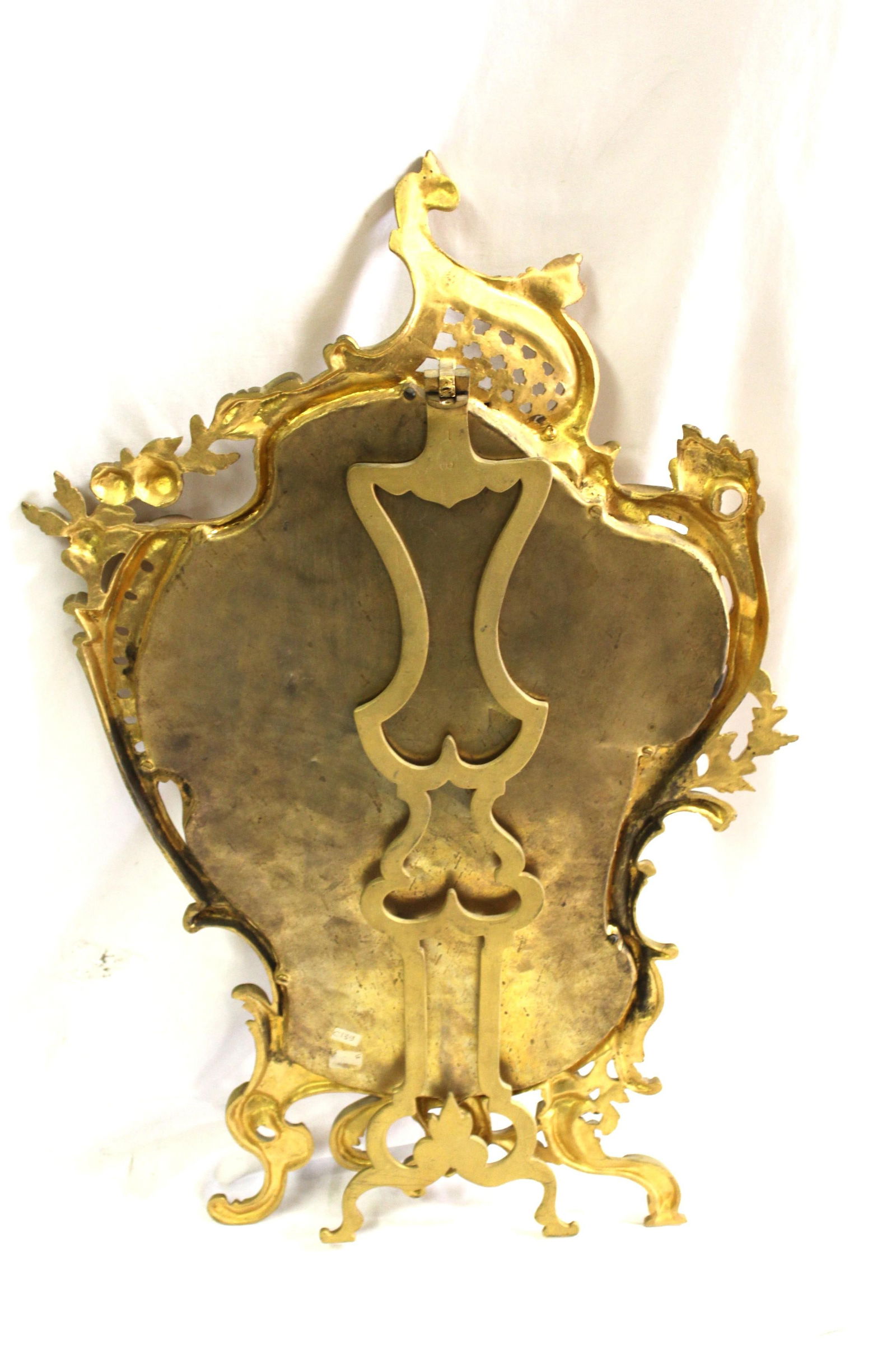 Vintage French, Gold Dore' table mirror. Early 20 Th Century - 11