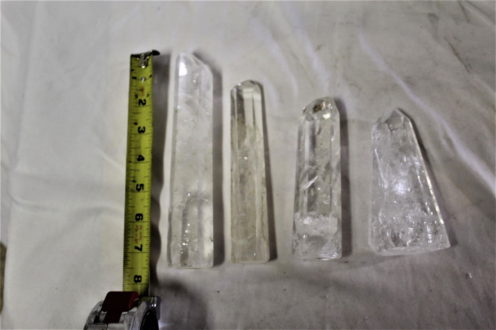 Rock Crystal Points Modern Hi-Polished Quartz Singles Price Each - 4
