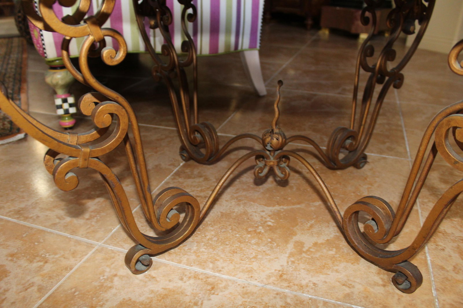 Mid Century/Art Deco Coffee Table after Gilbert Poillerat - 12