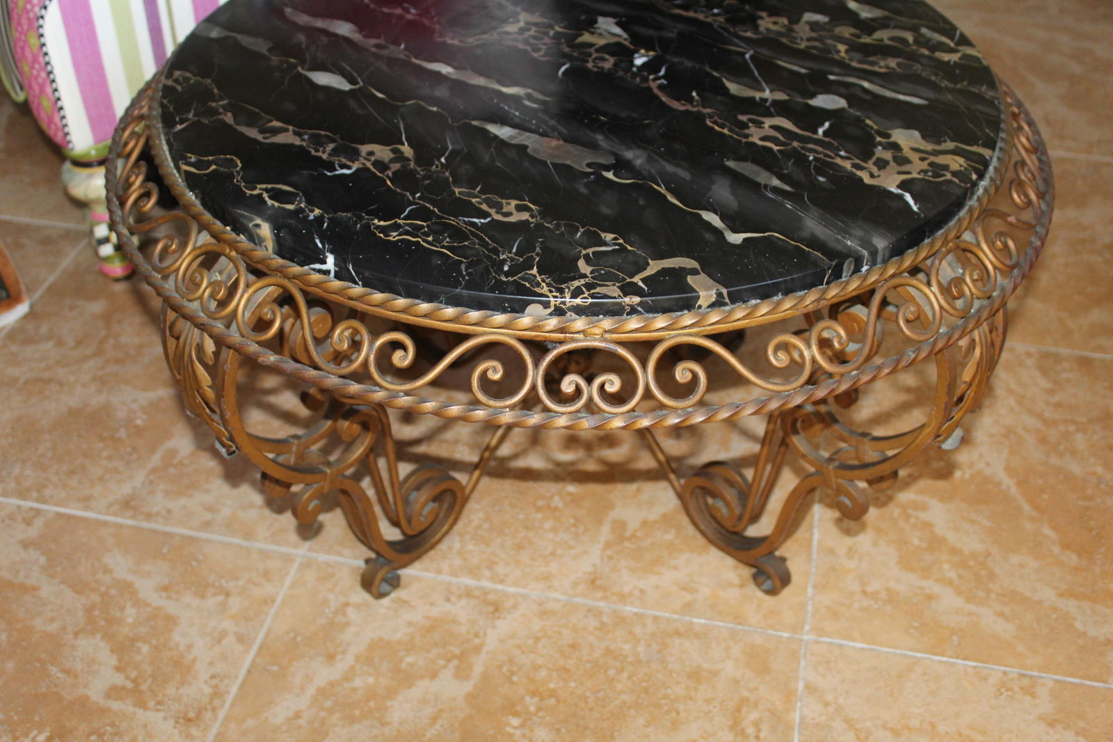 Mid Century/Art Deco Coffee Table after Gilbert Poillerat - 8