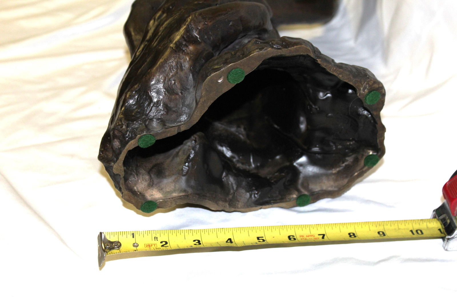 Art Nouveau Sculpture of Hands , Bronze Casting after Rodin, Impressionism style - 14