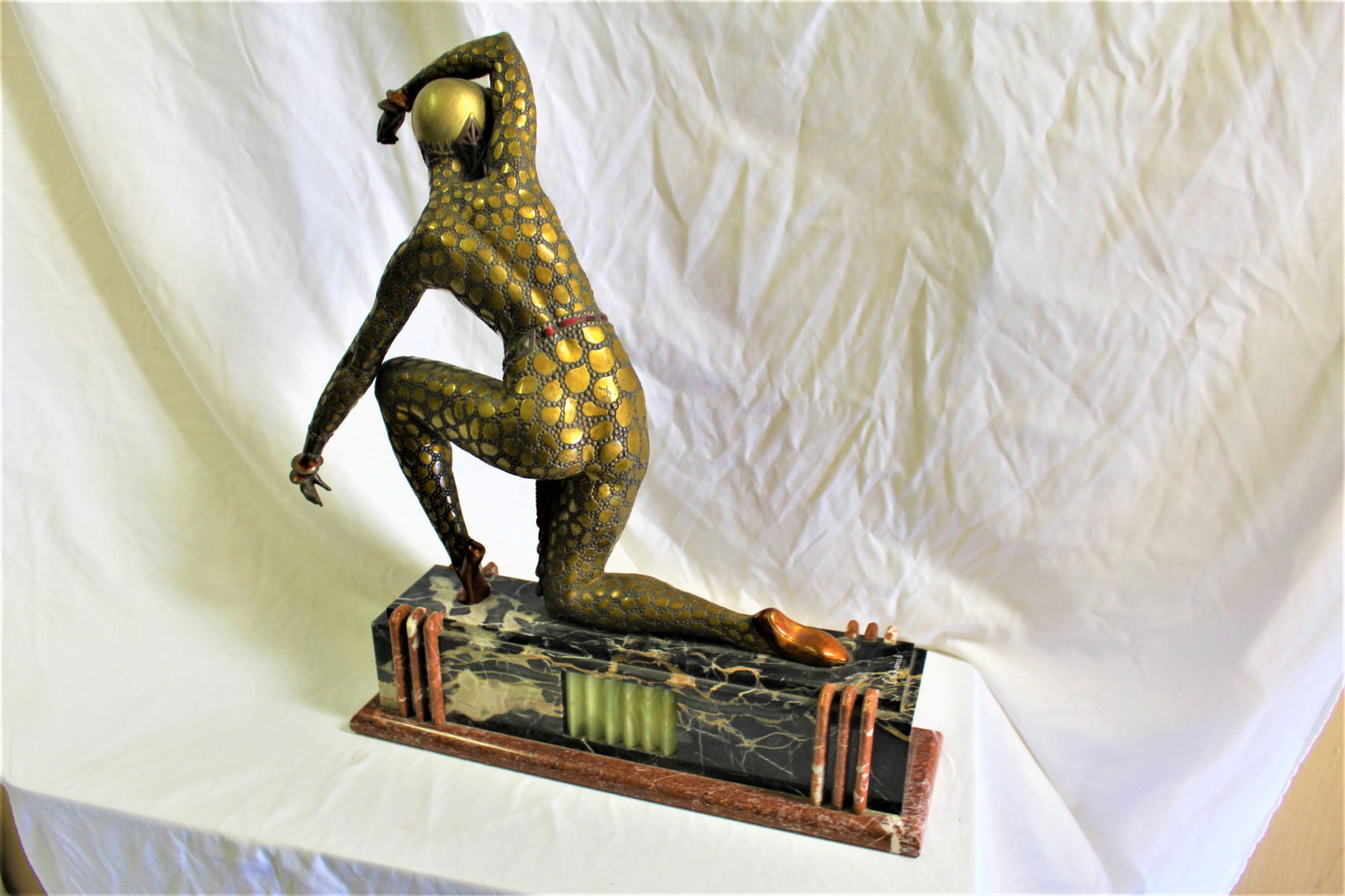 Art Deco Fan Dancer After Chiparus - 5