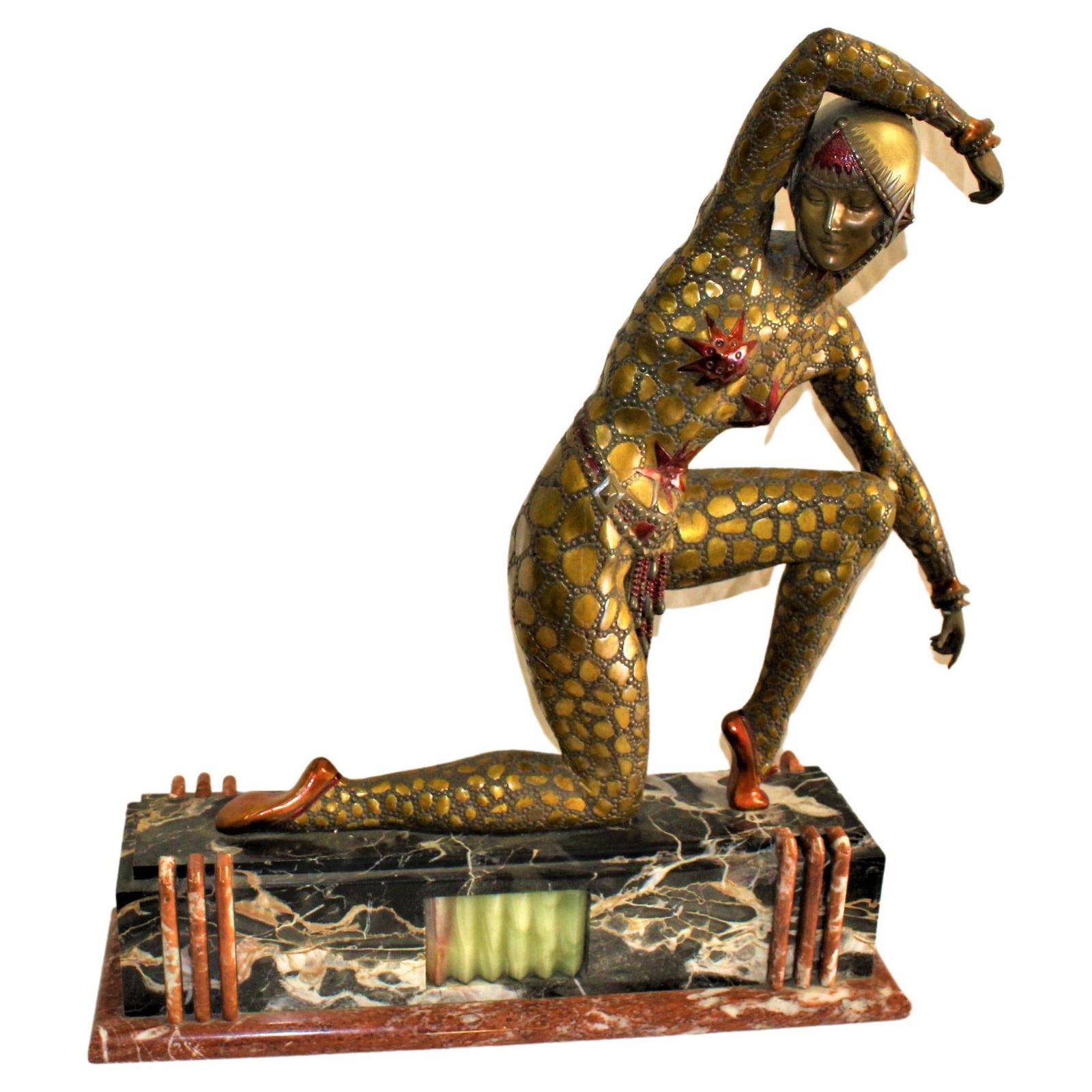 Art Deco Fan Dancer After Chiparus - 7