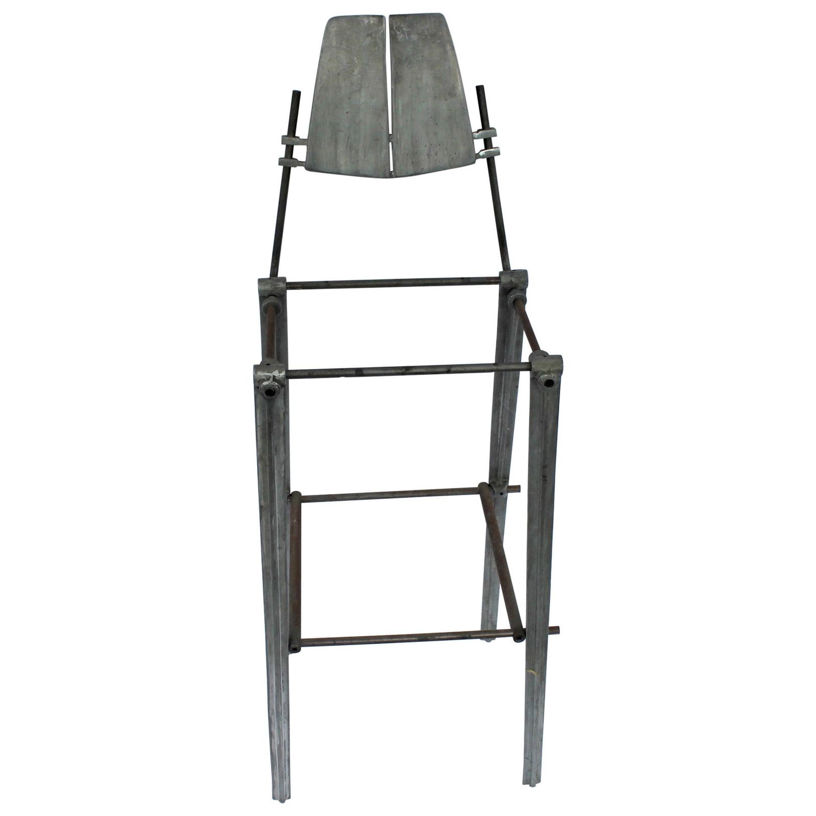 Chair, Aluminum, Midcentury by the Designer Robert Josten Style - 7