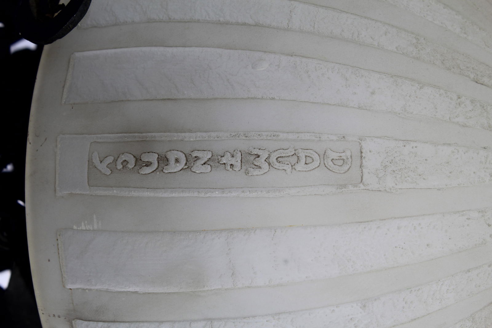 Art Deco Lamp Glass and Forged Iron Base after E.Brandt and Daum - 10