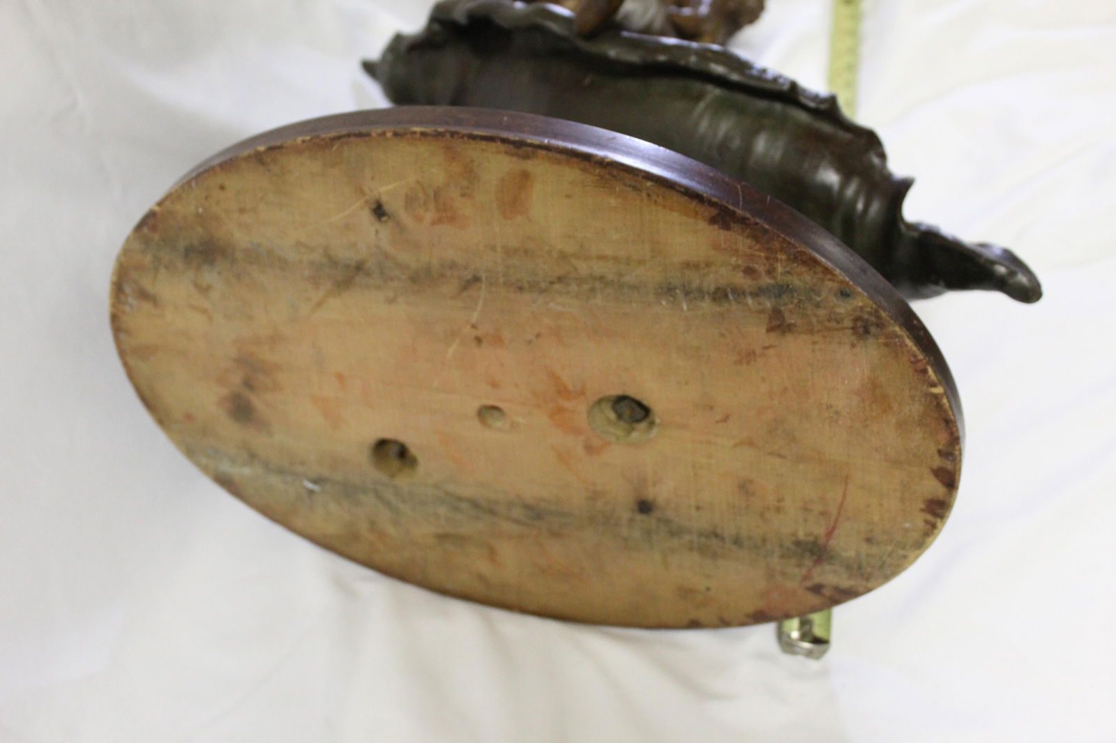 Original Female Nude on a Shell with Putti, Art Nouveau 1890, s Signed - 12