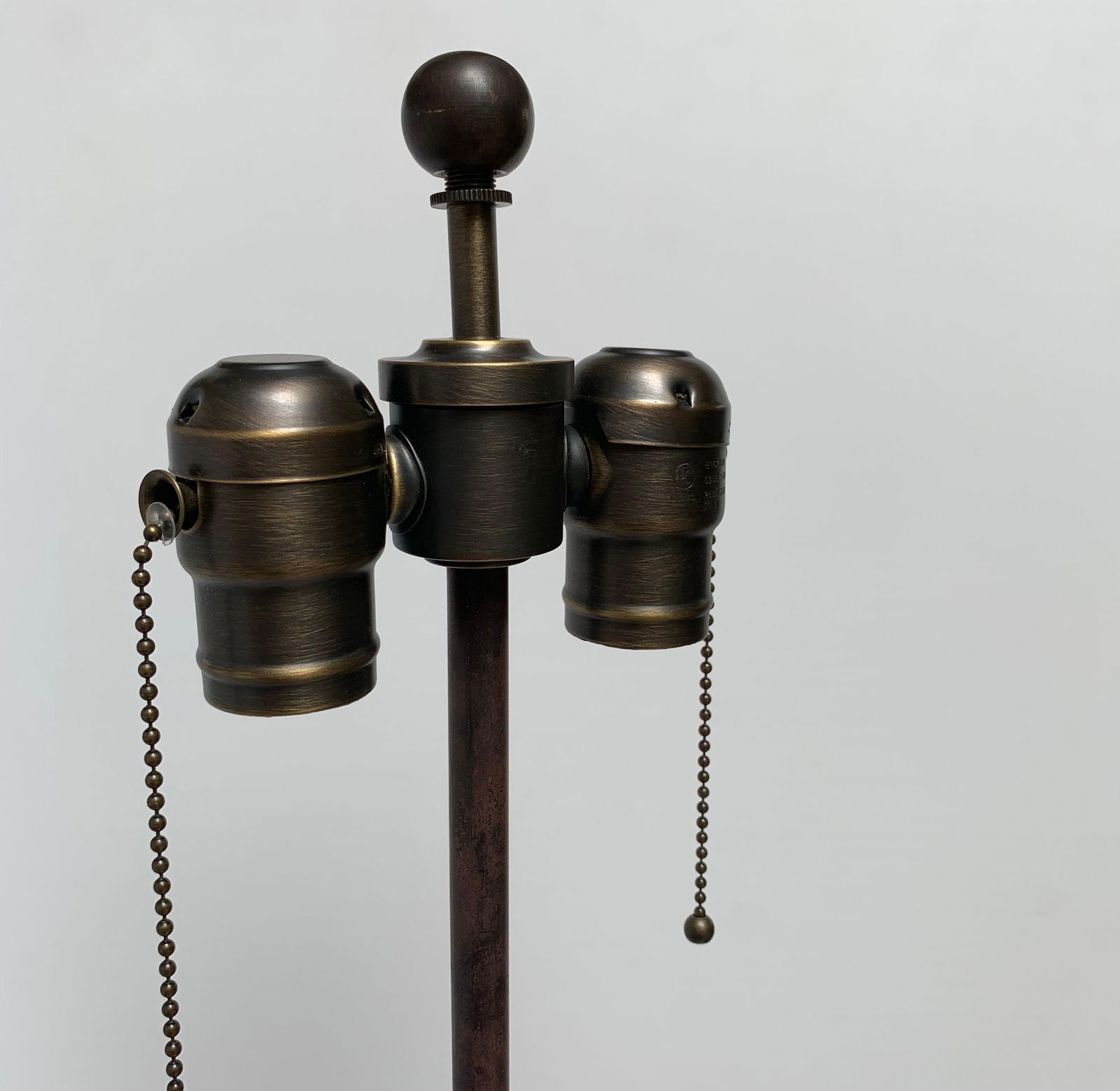 Cast Bronze, Art Deco Lamps with Solid Glass Rods - 15