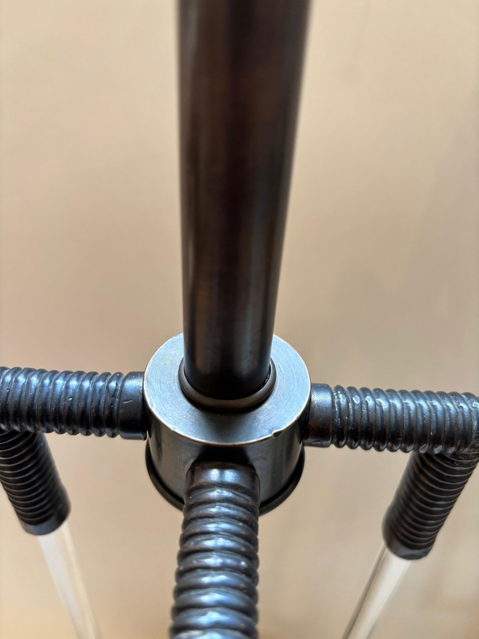 Cast Bronze, Art Deco Lamps with Solid Glass Rods - 19