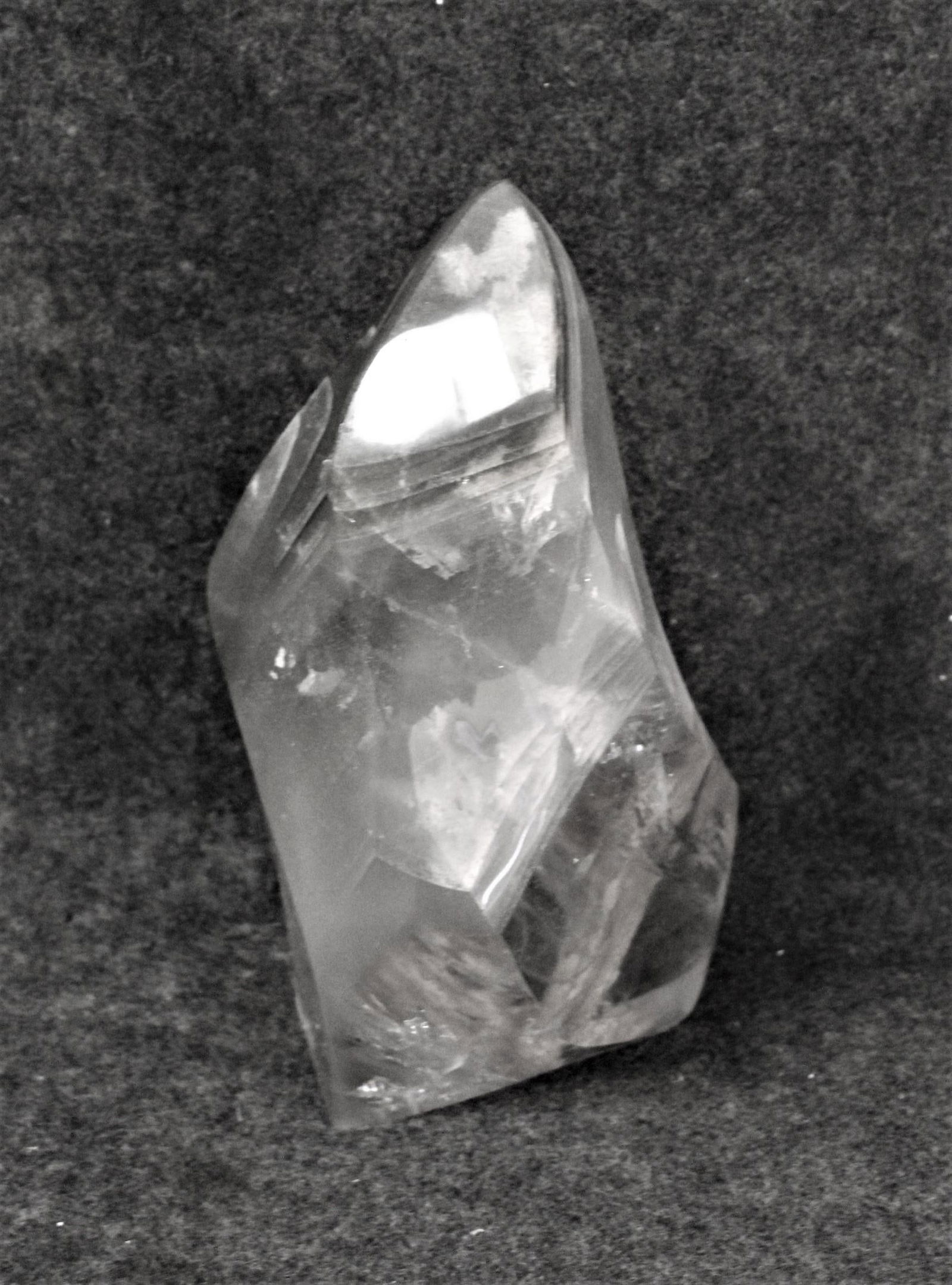 Large Rock Crystal Specimen , Unique Shape - 10