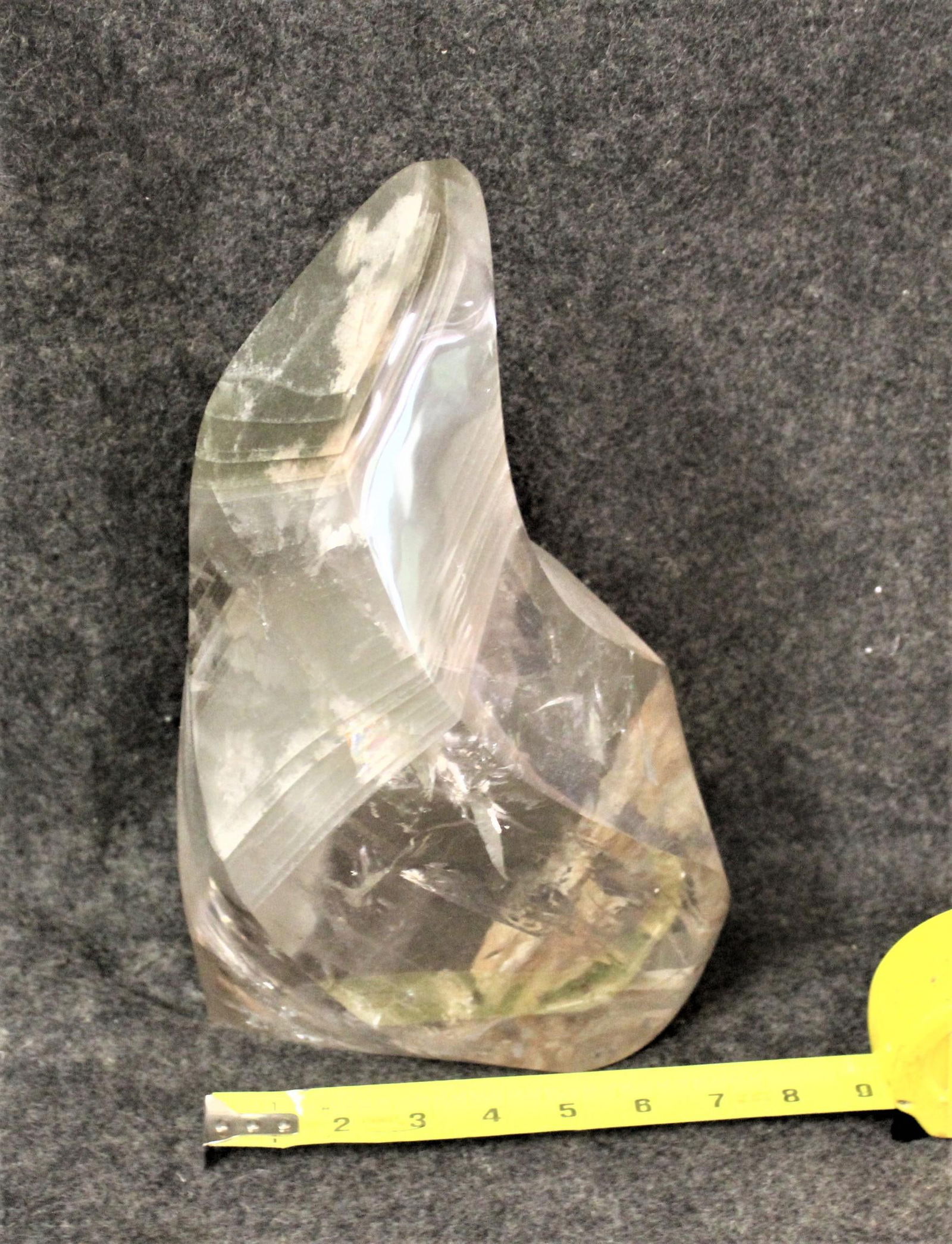 Large Rock Crystal Specimen , Unique Shape - 18
