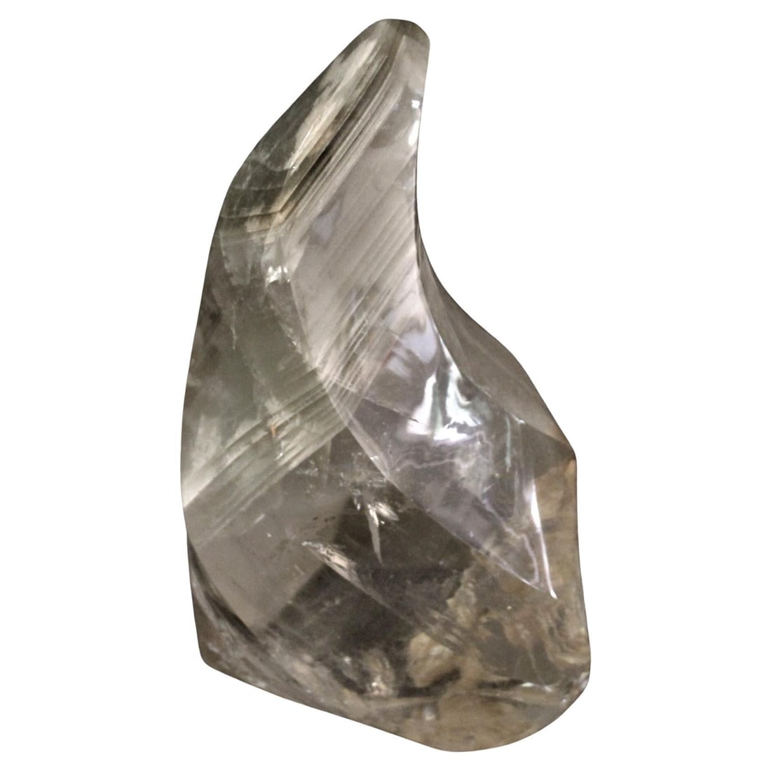 Large Rock Crystal Specimen , Unique Shape - 7