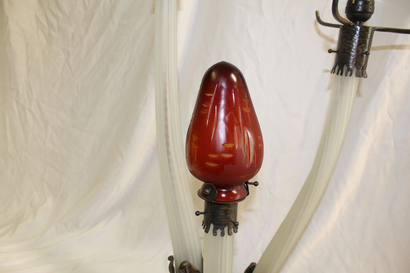 Art Nouveau Large Mushroom Lamp in the Manner of - 10