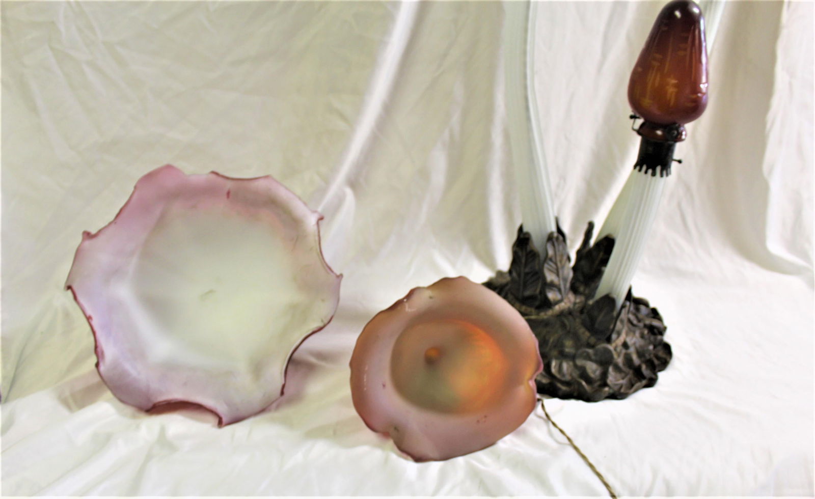 Art Nouveau Large Mushroom Lamp in the Manner of - 14