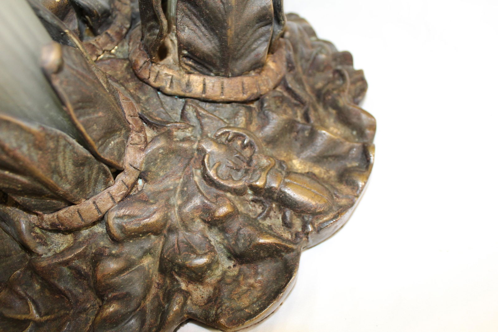 Art Nouveau Large Mushroom Lamp in the Manner of - 17