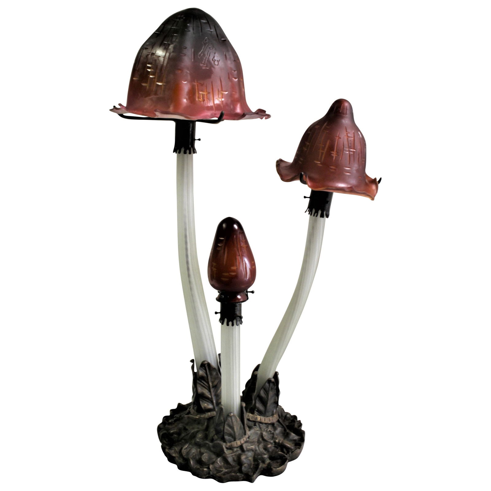 Art Nouveau Large Mushroom Lamp in the Manner of (1 of 20)
