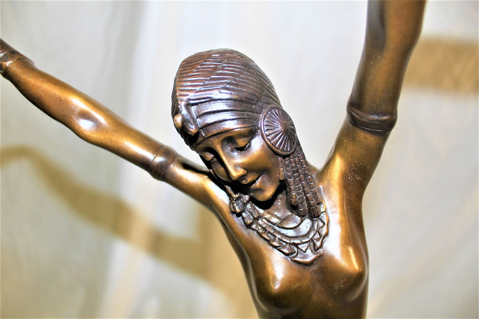 Art Deco Egyptian Dancer in the Manner of Chiparus - 14