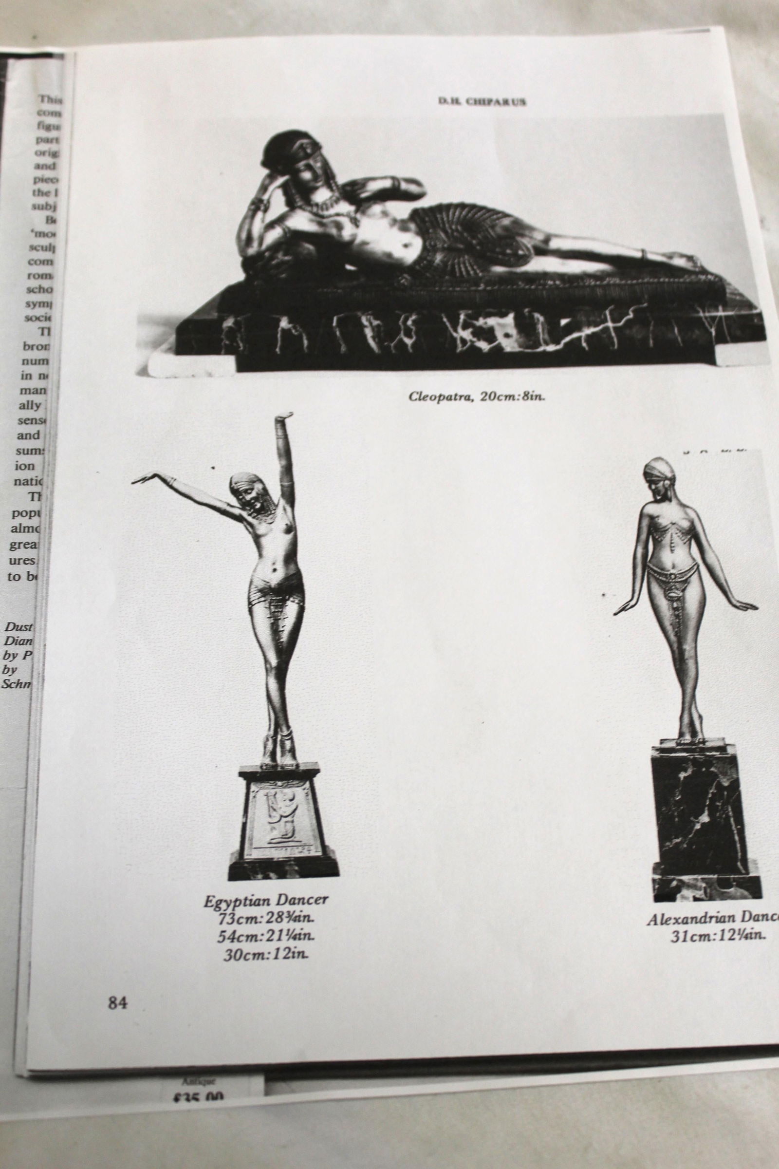 Art Deco Egyptian Dancer in the Manner of Chiparus - 6